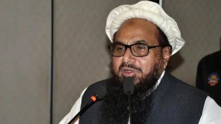 Hafiz Saeed during a court appearance related to terror activities in India​