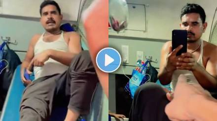 Indian Railway passengers Fight Video