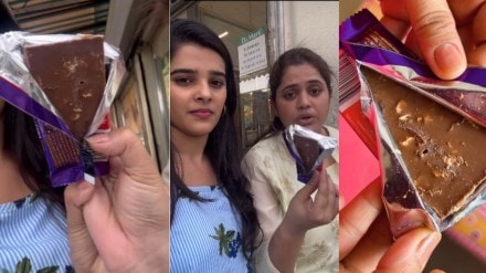Jyotsna Patil and Ankita Panvelkar shared a video of worms and fungus found in chocolate
