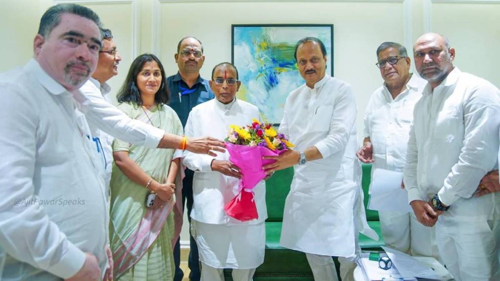Khatgaonkar Ajit Pawar meeting news in marathi