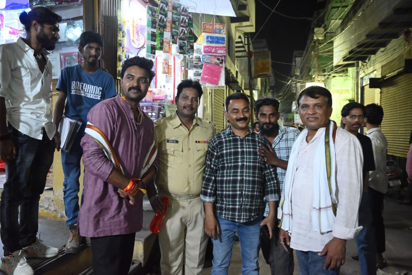 Kiran Gaikwad Dev Manus Madhla Adhyay Shooting