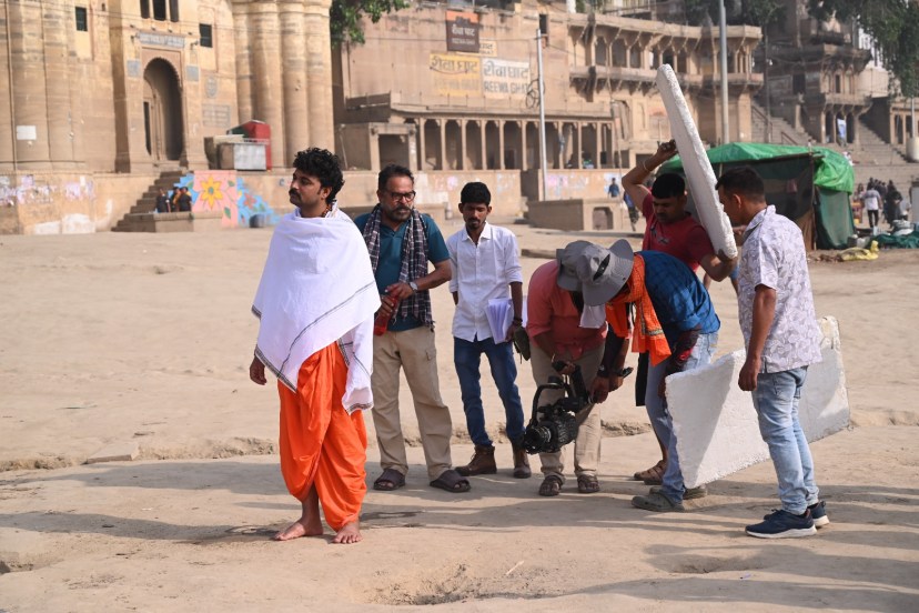 Kiran Gaikwad Dev Manus Madhla Adhyay Shooting