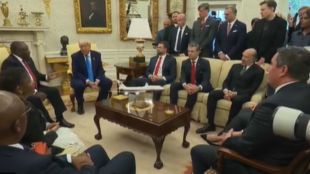 Donald Trump again claims credit for India-Pakistan ceasefire