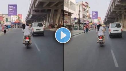 Lucknow bike slipper beating video viral