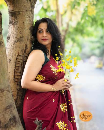 Madhurani Gokhale Saree Look
