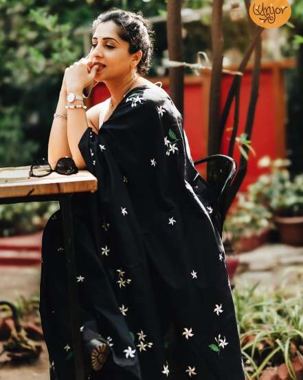 Madhurani Gokhale Saree Look Photoshoot