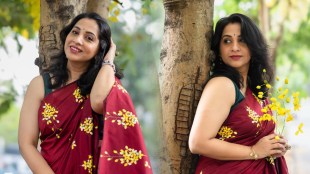 Madhurani Gokhale Saree Look