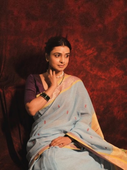 Mayuri Deshmukh Mul Cotton Paithani Saree