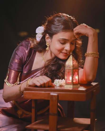 Mayuri Deshmukh South Indian Saree Look