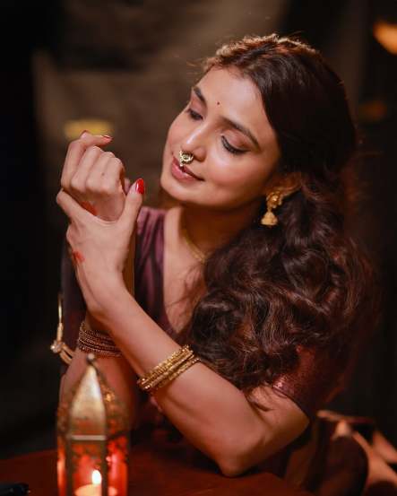 Mayuri Deshmukh South Indian Saree Look