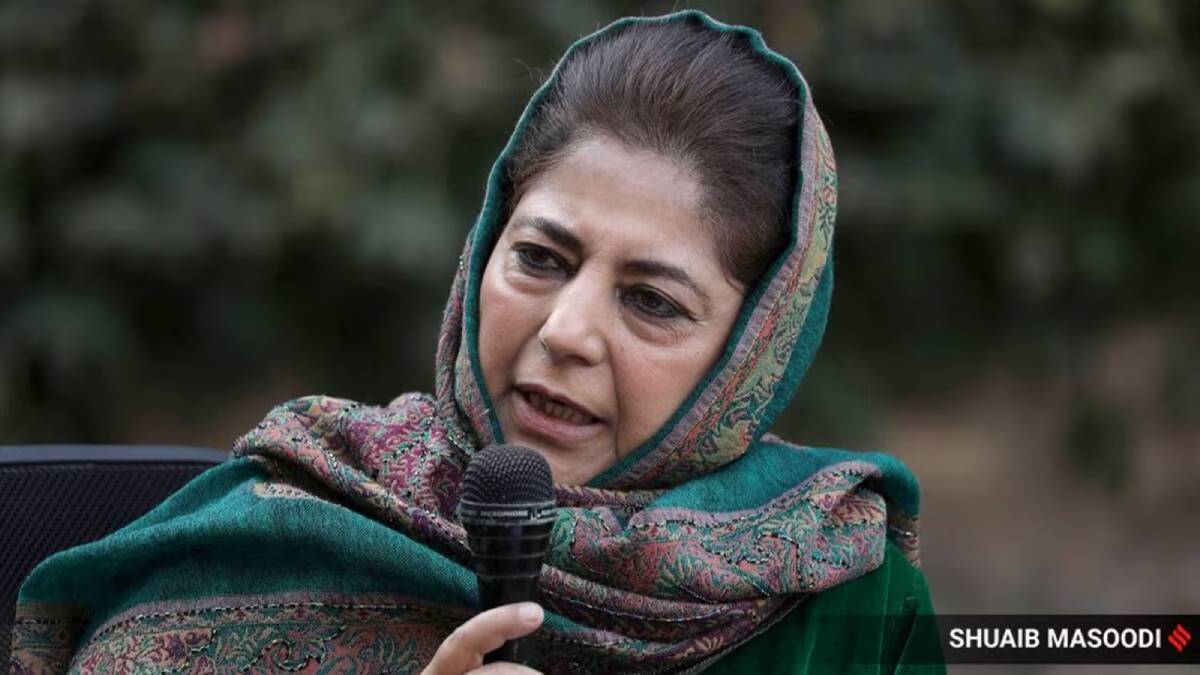 Mehbooba Mufti called on India to take the lead in de-escalating tensions with Pakistan