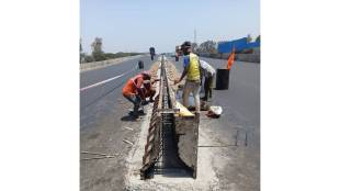 Concreting work on Mumbai Ahmedabad National Highway in the state has been completed Work on four major flyovers is expected to be completed by the last week of May