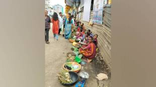 thane This year vegetable market has been filled with wild vegetables in the month of May