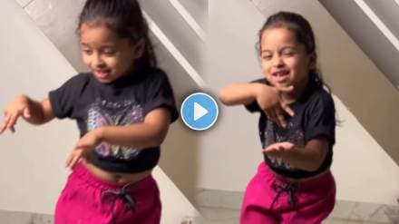 small girl dance on ek numbar tuzi kambar sanju rathod