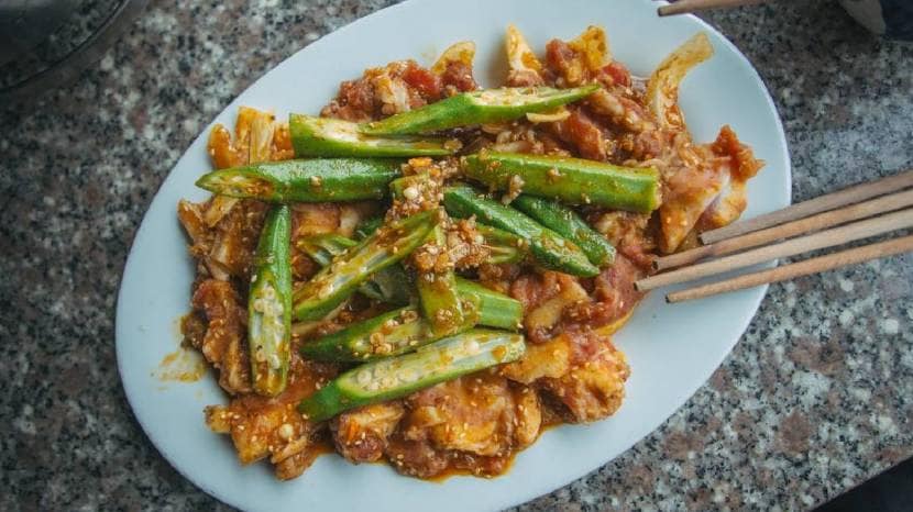 Never eat these foods with okra