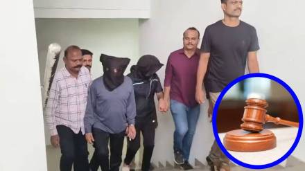 Hagawane father-son, police custody ,