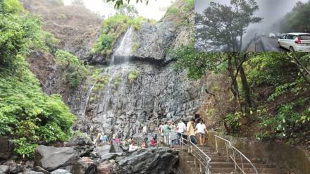 Amboli s famous waterfalls saw increased flow as pre monsoon rains arrived in Maharashtra