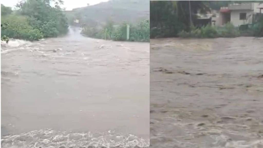 Heavy rains continue in Satara drought areas with cloudburst in Dhumalwadi Phaltan