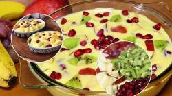 Fruit Custard Recipe: उन्हाळ्यात खा गारेगार फ्रूट कस्टर्ड; पोटाला द्या गारवा, लगेच नोट करा रेसिपी