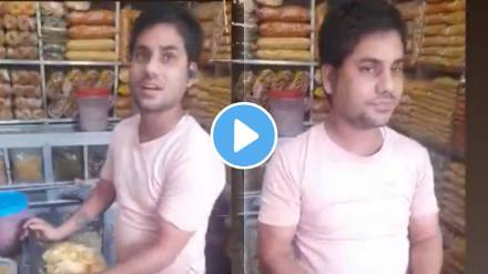 Marathi vs Non Marathi: Mumbai Farsan Shop Worker Calmly REACTS To Man Threatening To Speak Marathi