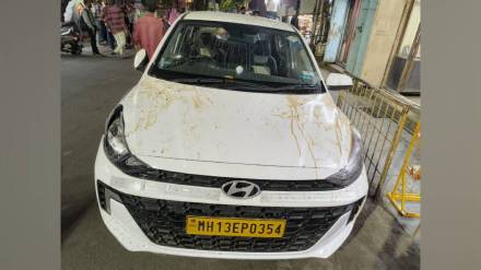 pune Speeding car ran over 12 competitive exam students outside Bhave High School