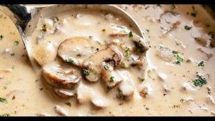 Healthy soup recipe for monsoon mushroom soup recipe in marathi