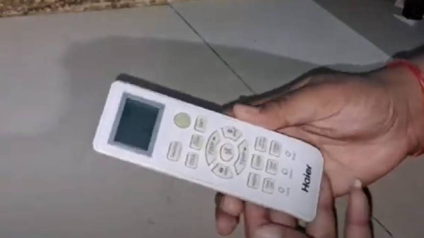 apply dough on remote before use ac