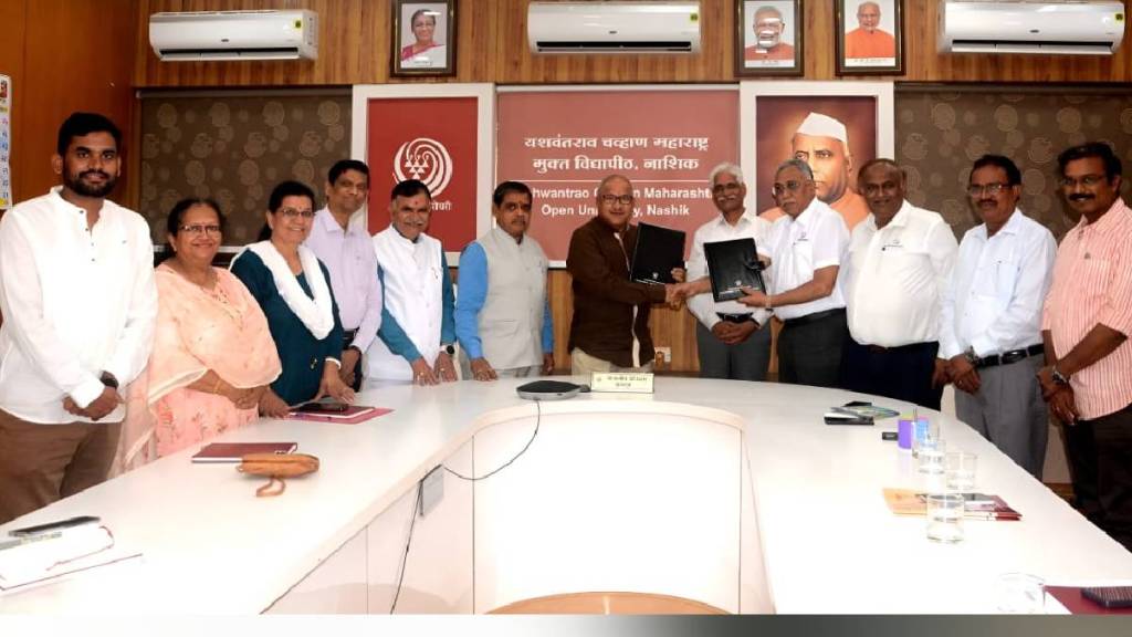Yashwantrao Chavan Maharashtra Open University signs MoU with IBM and Yashasvi Skills pune print news