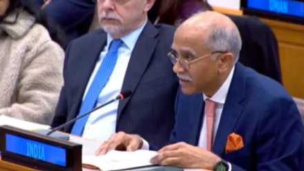 P Harish at United Nations