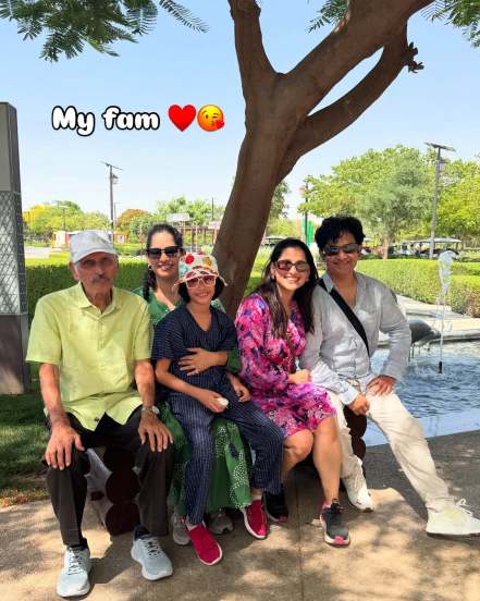 Priya Bapat Dubai Family Trip