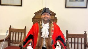 Raj Mishra, originally from Mirzapur, elected as Mayor of Wellingborough in England
