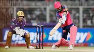 Riyan Parag 6 Ball 6 Sixes Becomes First Batter to Hit Six Sixes in a Row in IPL Watch Video KKR vs RR