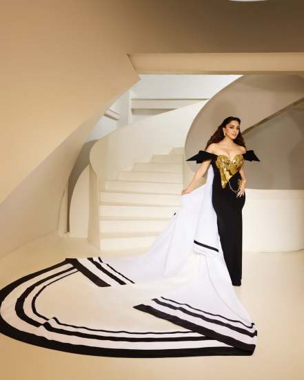 kiara advani made a show stopping debut with baby bump at the prestigious met gala 2025