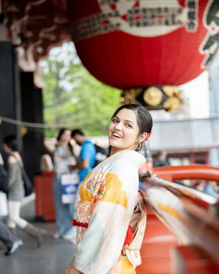 Aarya Aambekar Japan Tour Photos