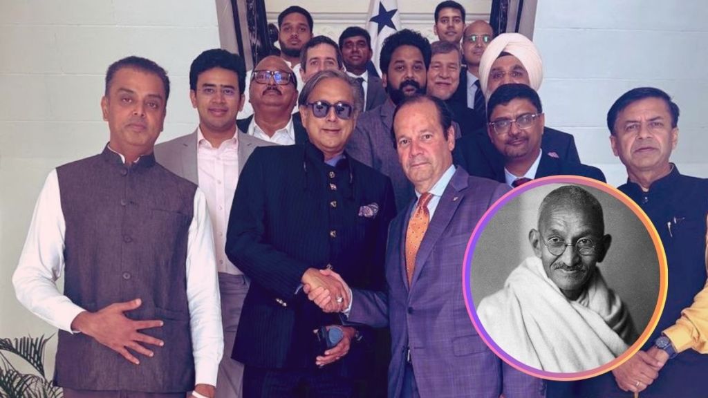 Shashi Tharoor On Mahatma Gandhi Idology