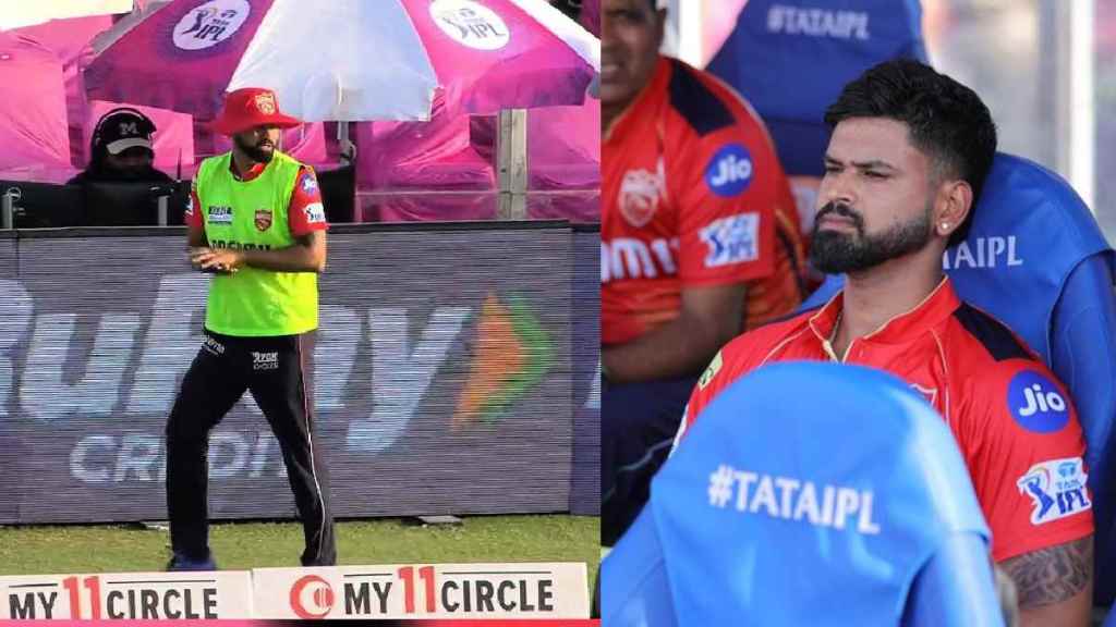 Shreyas Iyer Subbed Out Due to Finger Injury in RR vs PBKS and Shashank Singh Stand in Captain IPL 2025