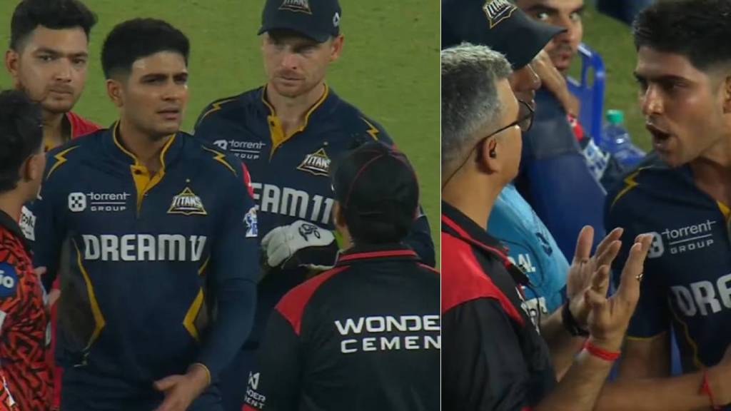 Shubman Gill Heated Exchange with Umpires