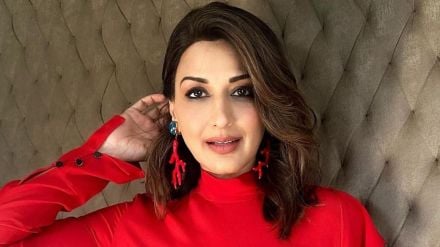 sonali bendre revealed that she did not know she was pregnant while shooting for marathi song
