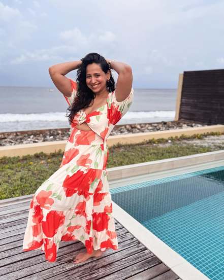 Swanandi Tikekar Maldives Vacation Bold Look