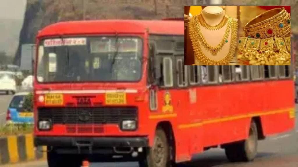 Thieves loot ten tolas of gold ornaments from a woman travelling in an ST bus in Barshi