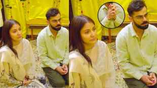 Virat Kohli Anushka Sharma Seeks Blessing From Premanand Maharaj in Vrindavan
