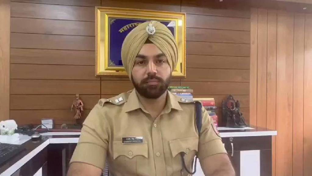 Visited the Police Sub Headquarters at Burhanpur Baramati City Police Station and interacted with the media