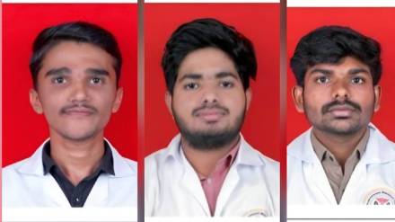 Three people from Government Medical College in Gadchiroli drowned in Wainganga river