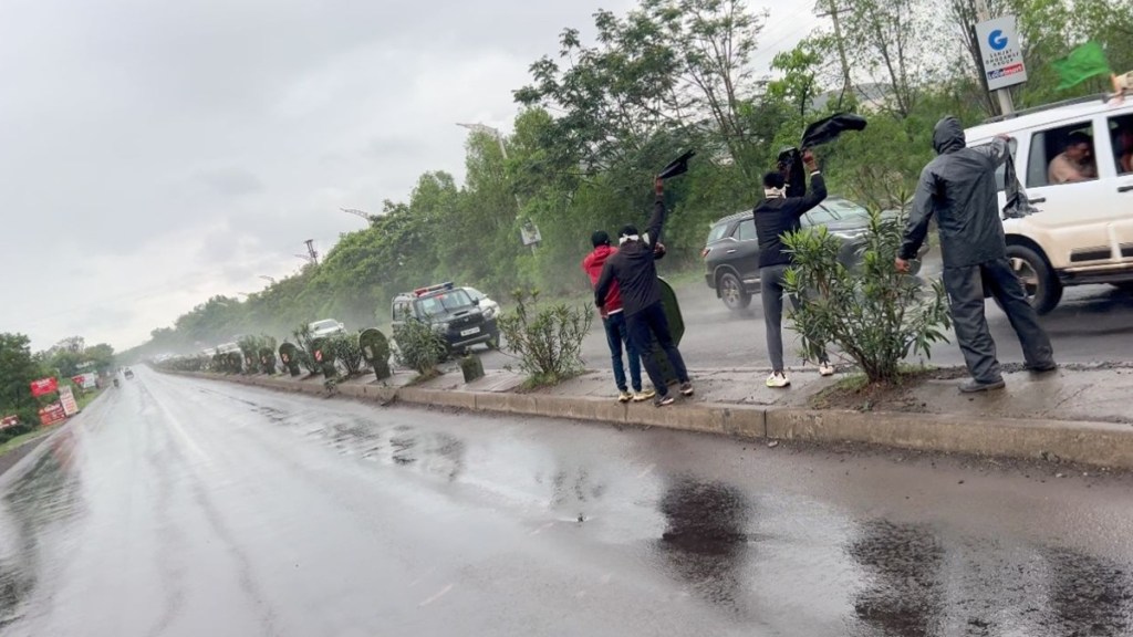 devendra Fadnavis , Black flags, Shaktipeeth issues ,