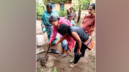 activists of the Anti-Superstition Committee stopped an attempt to scare an elderly woman using black magic threats sangli