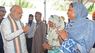 Amit Shah financial assistance for shelling victims news in marathi