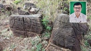 ancient rock art vadholi loksatta