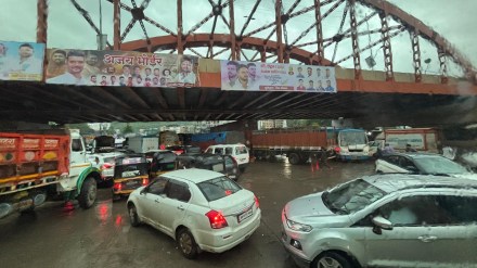 mumbra panvel road traffic jam