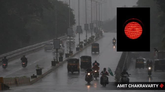 Mumbai Rain red Alert