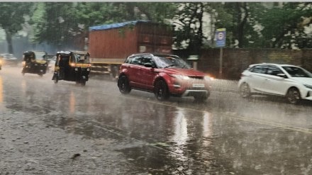 thane rain news in marathi